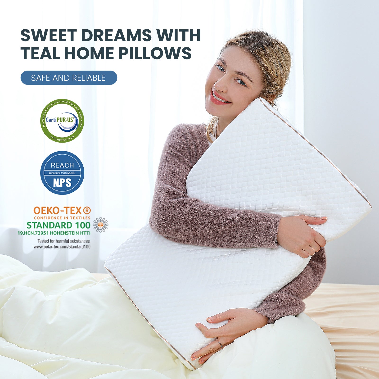 Us smart outlet foam pillow